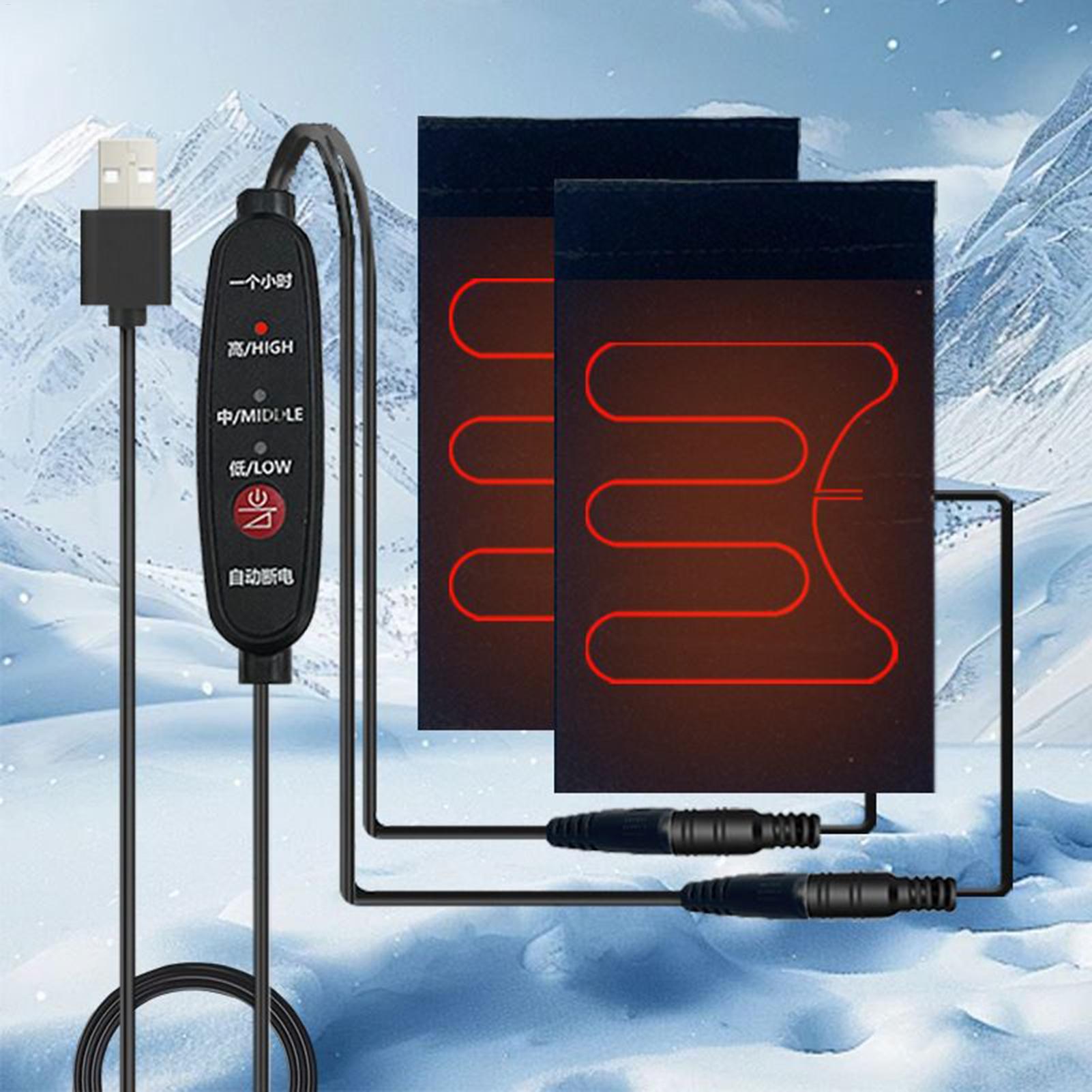 Cycling Heat Gear - Verwarmde stuurgreep 5V motorfiets verwarmde handgreephoezen