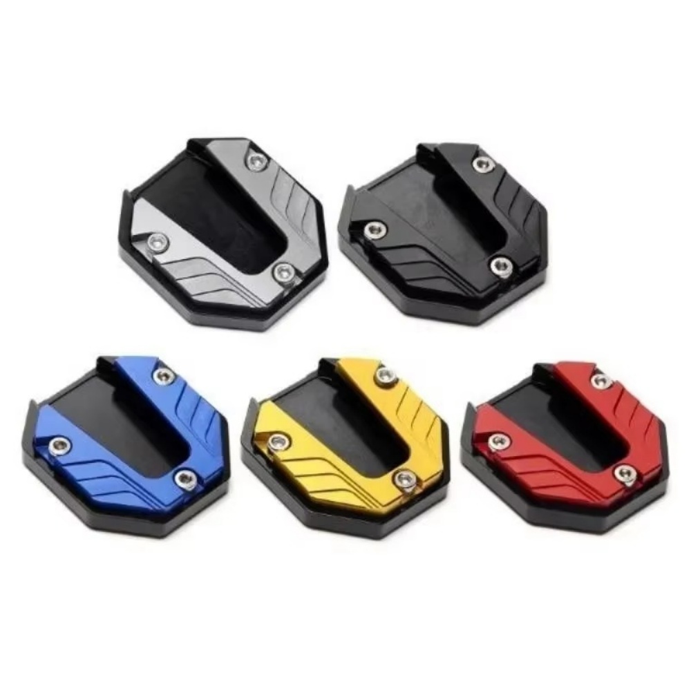 Bicycle Kickstand - Aluminium motorfietsfiets verlengstuk voetsteun ondersteuningsplaat standaard