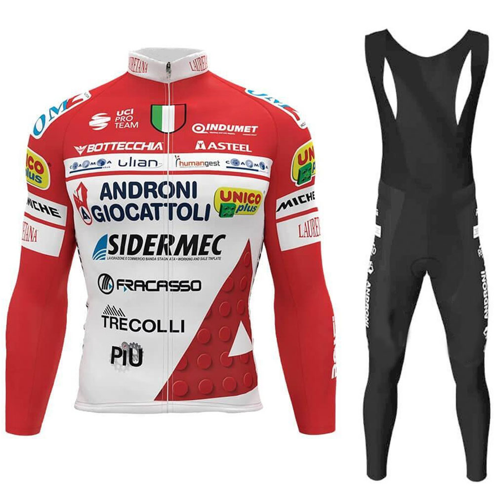 Cycling Gear Italy - Lente Herfst Androni Fietsen Wielertrui Set