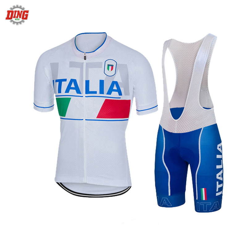 Cycling Gear Italy - Italië Team Italia Nieuwe Witte Wielertrui