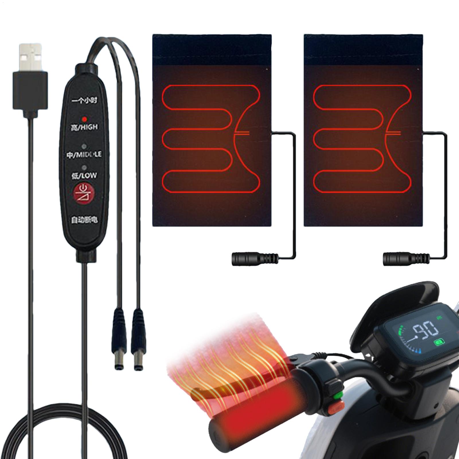 Cycling Heat Gear - Stuurverwarming 5V Stuurhoes Verwarmde handvatten 3