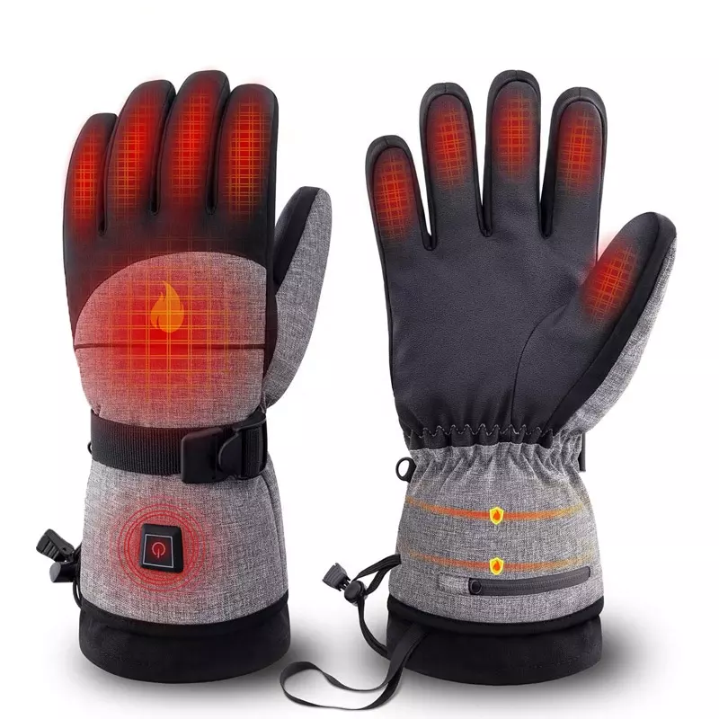 Cycling Heat Gear - Op voorraad: Oplaadbare, verwarmde handschoenen, waterdicht,