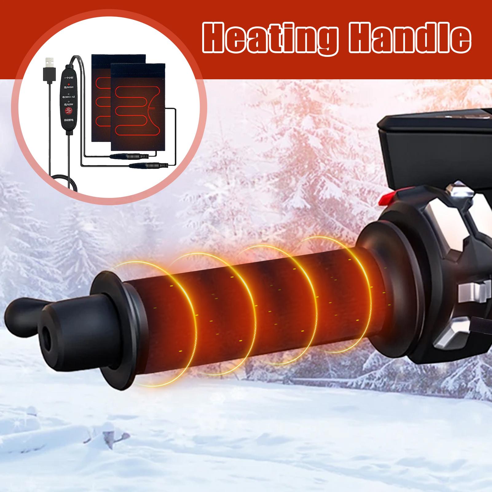 Cycling Heat Gear - Verwarmde handgreep 5V verwarmde motorfietsgrepen met