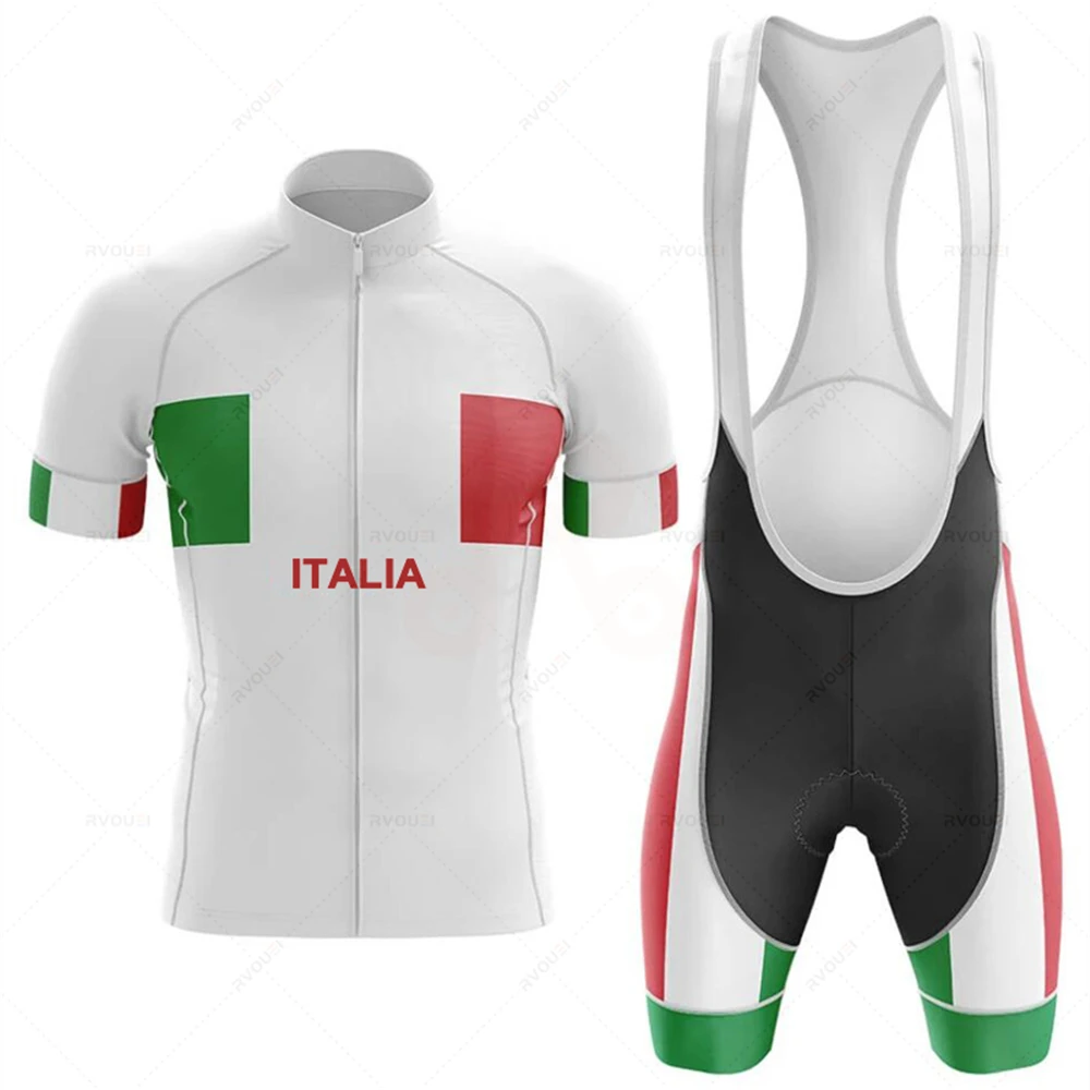 Cycling Gear Italy - Italië Nieuwe 2025 Wielertrui Zomer Mannen