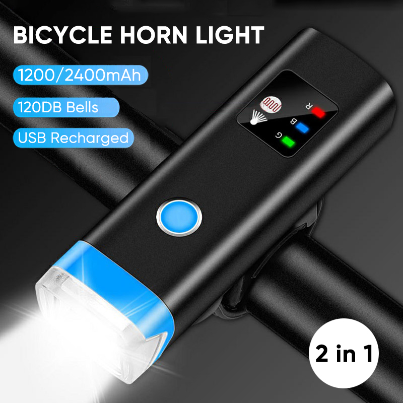 Bike Bell - Fiets Hoorn Licht Helder 2400Mah Fiets