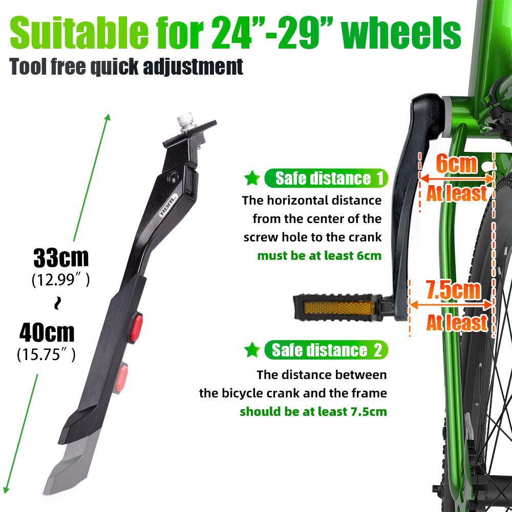 RBRL MTB-fietsstandaard Verste - Bicycle Kickstand recensie en prijs