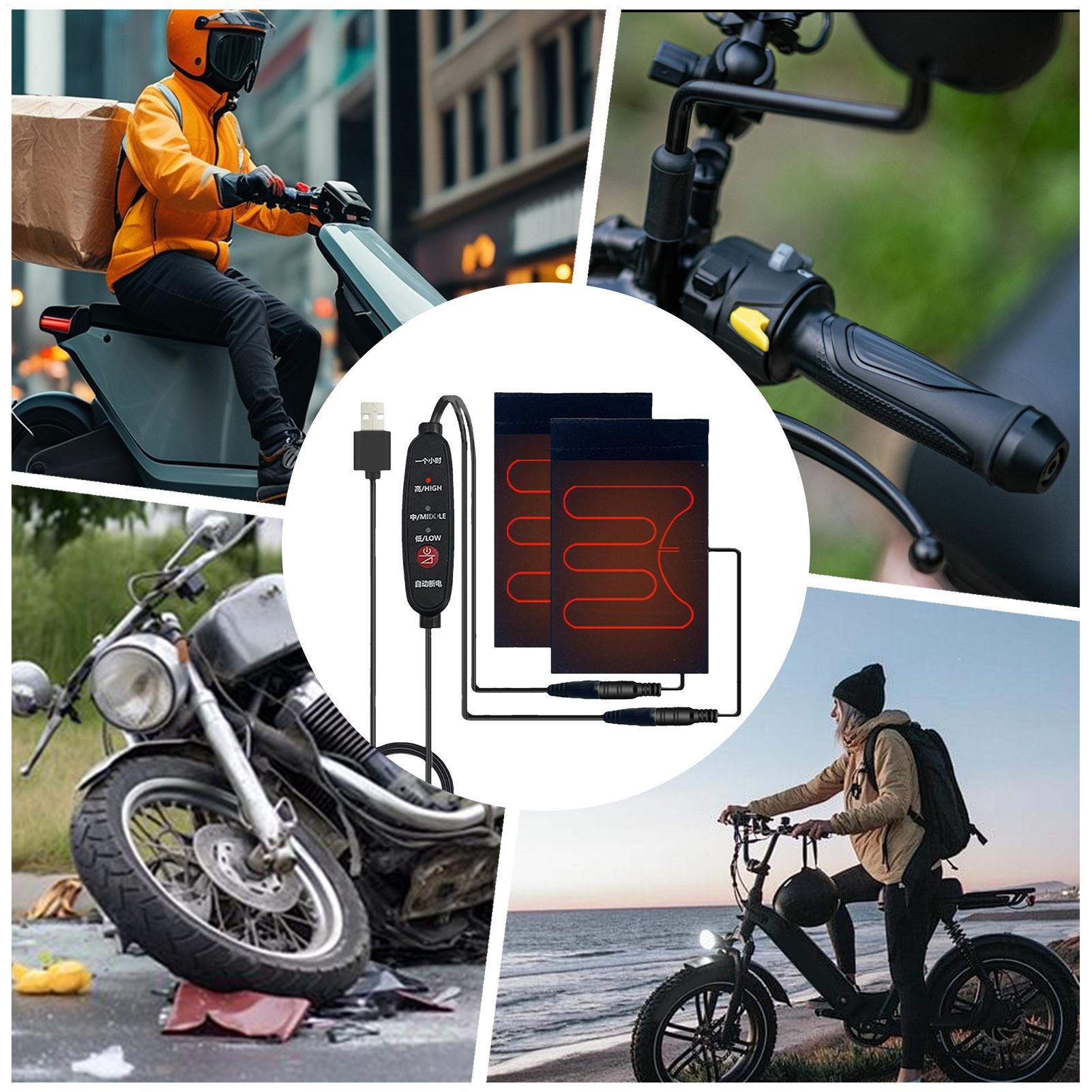 Verwarmde stuurgreep 5V motorf - Cycling Heat Gear recensie en prijs