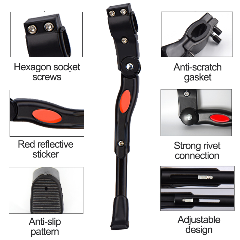 MTB Road Fiets Kick Stand Alum - Bicycle Kickstand recensie en prijs