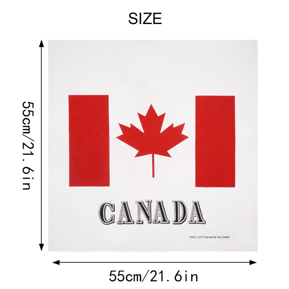 Hiphop Canada Vlag Bandana Man - Cycling Gear Canada recensie en prijs