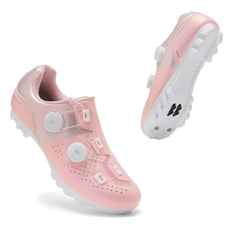 Roze racefiets fietsschoenen h - Road Bike Cleats recensie en prijs