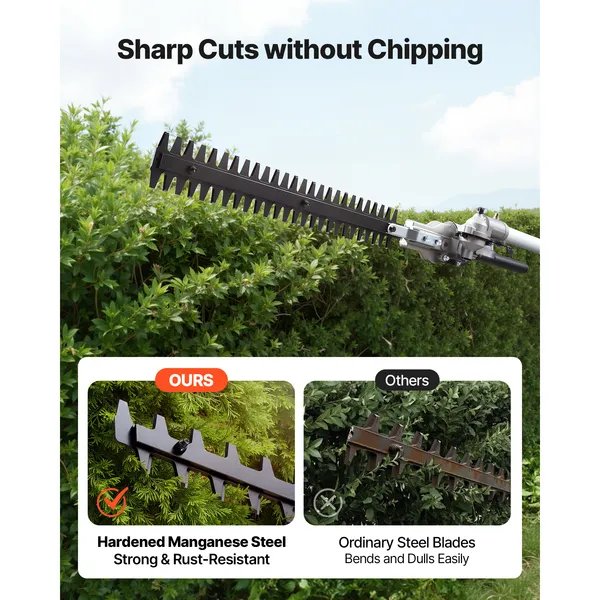 Benzine-heggenschaar, 2-takt b - Cycling Gear Inches recensie en prijs