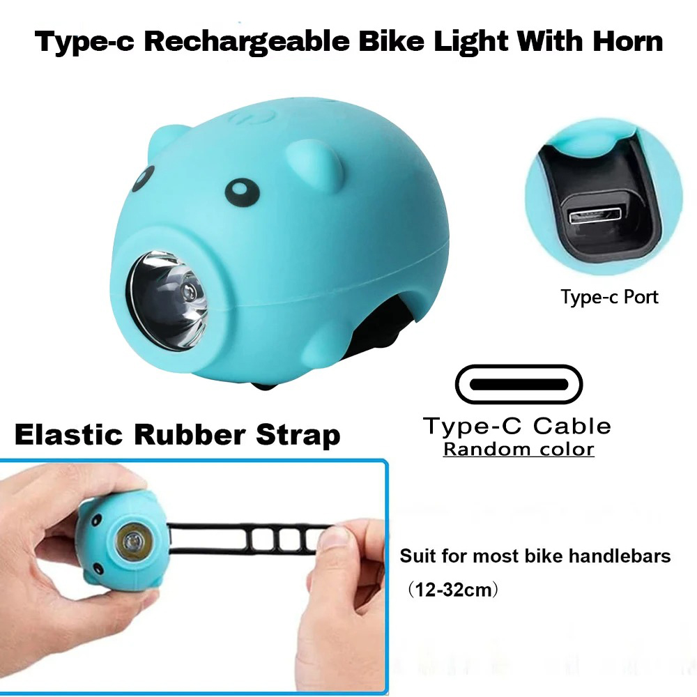 Schattig varkensfietsvoorlicht - Bike Bell recensie en prijs