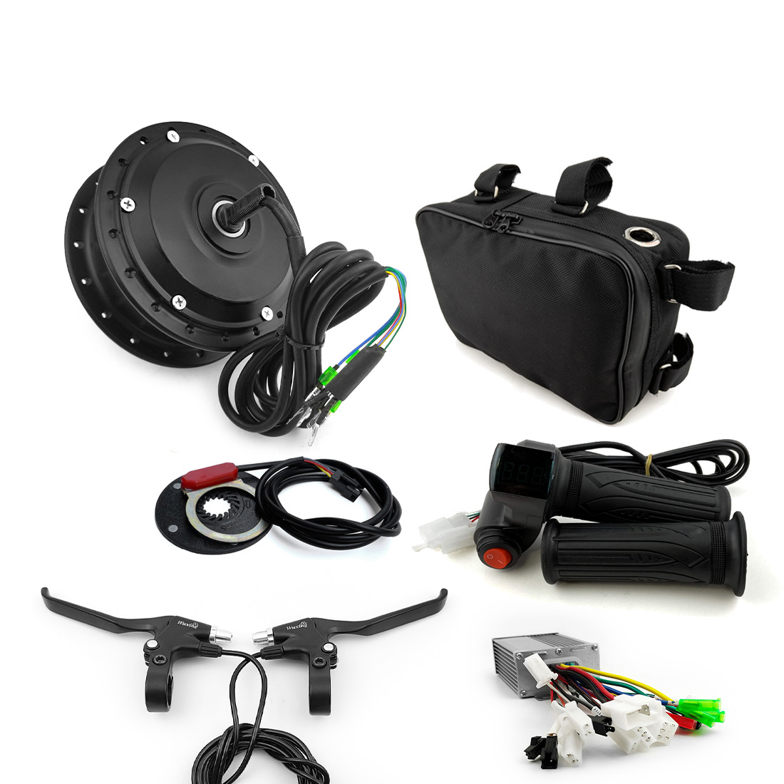 Q02 250W borstelloze versnelli - Cycling Gear Hub recensie en prijs
