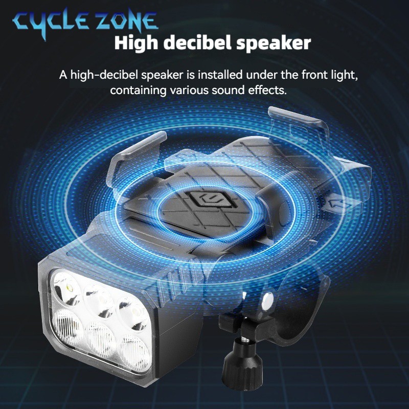 3-in-1 fietskoplamp met hoorn  - Bike Bell recensie en prijs